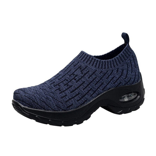 Leisure Sneakers for Women with Shock Absorption and Breathable Cushioning