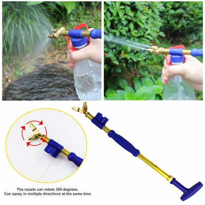 Effortless Plant Watering with Any Bottle Attachment