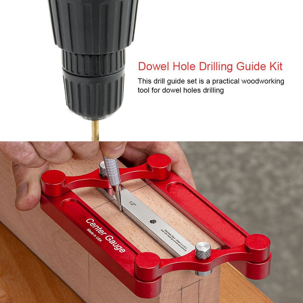 Precision Wood Marking Tool | Stainless Steel Centering Aid
