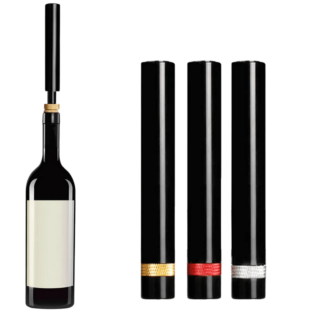 Electric Wine Opener with Stainless Steel, Air Pressure Operated