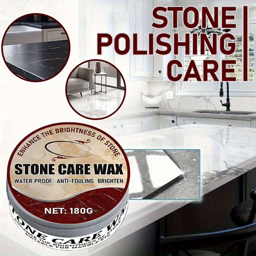 Lustrous Stone Care Wax for Ultimate Shine and Protection