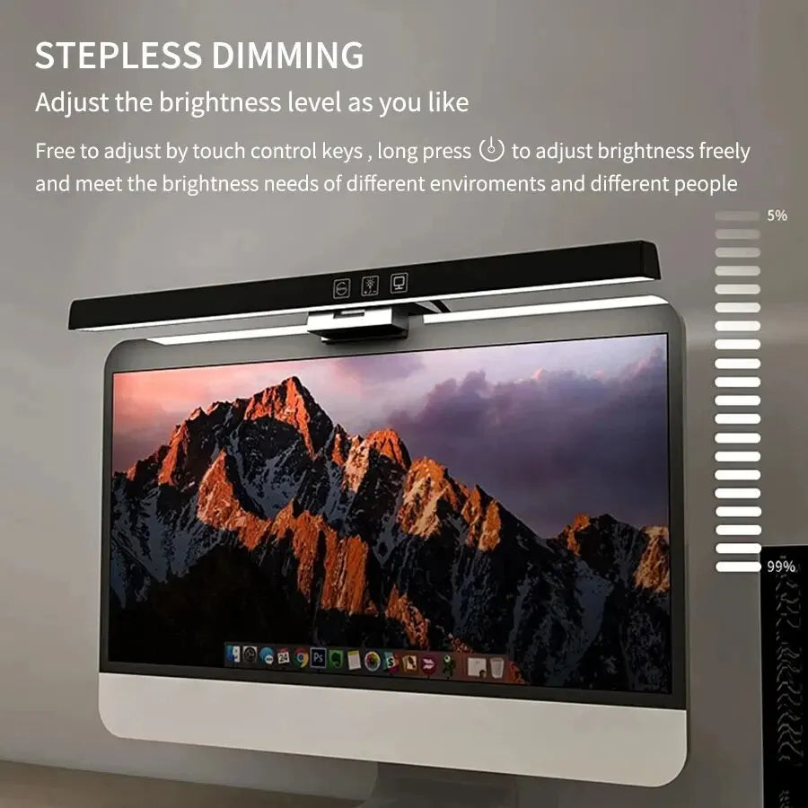 USB-Powered LED Monitor Light Bar | Adjustable Brightness | 33 cm / 50 cm