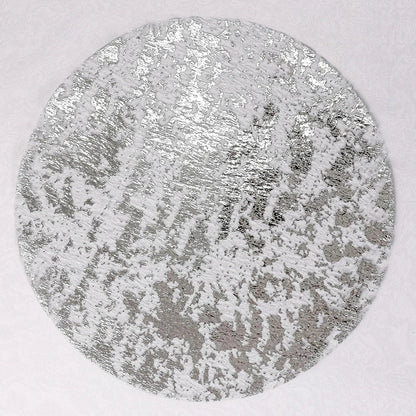 12-Piece Elegant Gold Disposable Placemats Set for Parties