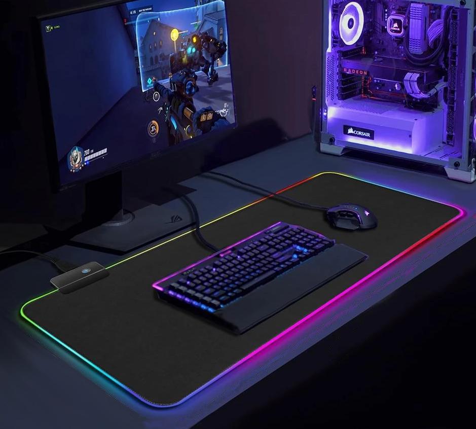 RGB Mouse Pad with 13 Lighting Modes