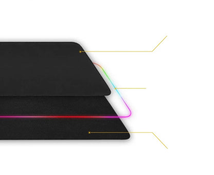 RGB Gaming Mouse Pad with 13 Lighting Modes