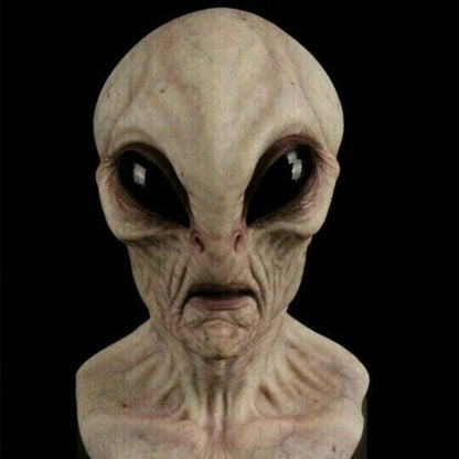 Realistic Alien Mask for Halloween and Cosplay – Silicone and Latex