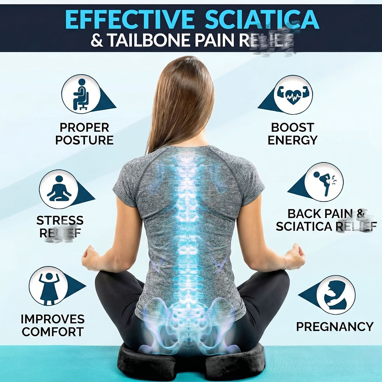 Supportive Comfort Cushion for Enhanced Seating