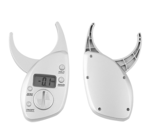 Digital Body Fat Caliper with LCD Display – Skinfold Measurement Tool