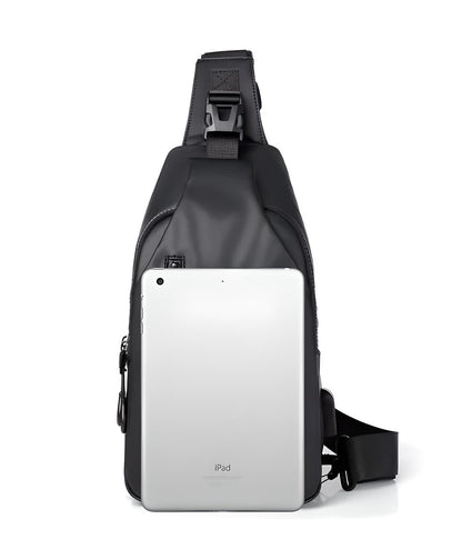 Waterproof Shoulder Bag with Theft Protection Design for Secure Style