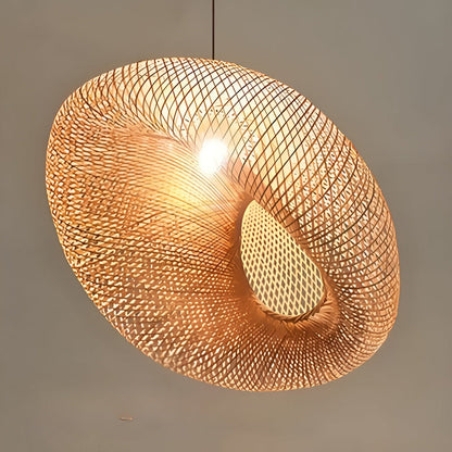 Nature-Inspired Bamboo Pendant - Taalita Design