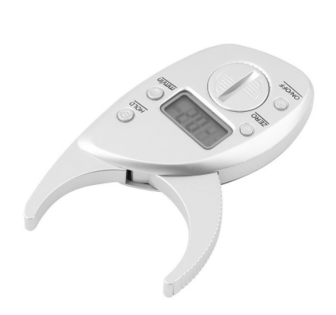 Digital Body Fat Caliper with LCD Display – Skinfold Measurement Tool