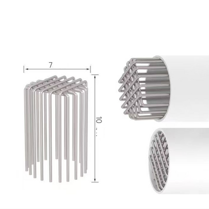 Premium Stainless Steel Vent Guard for Dryer Exhaust | Fits 50–200 mm Pipes | No Tools Required