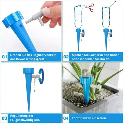 Automatic Plant Watering System | Adjustable Drip Irrigator for Indoor & Outdoor Use