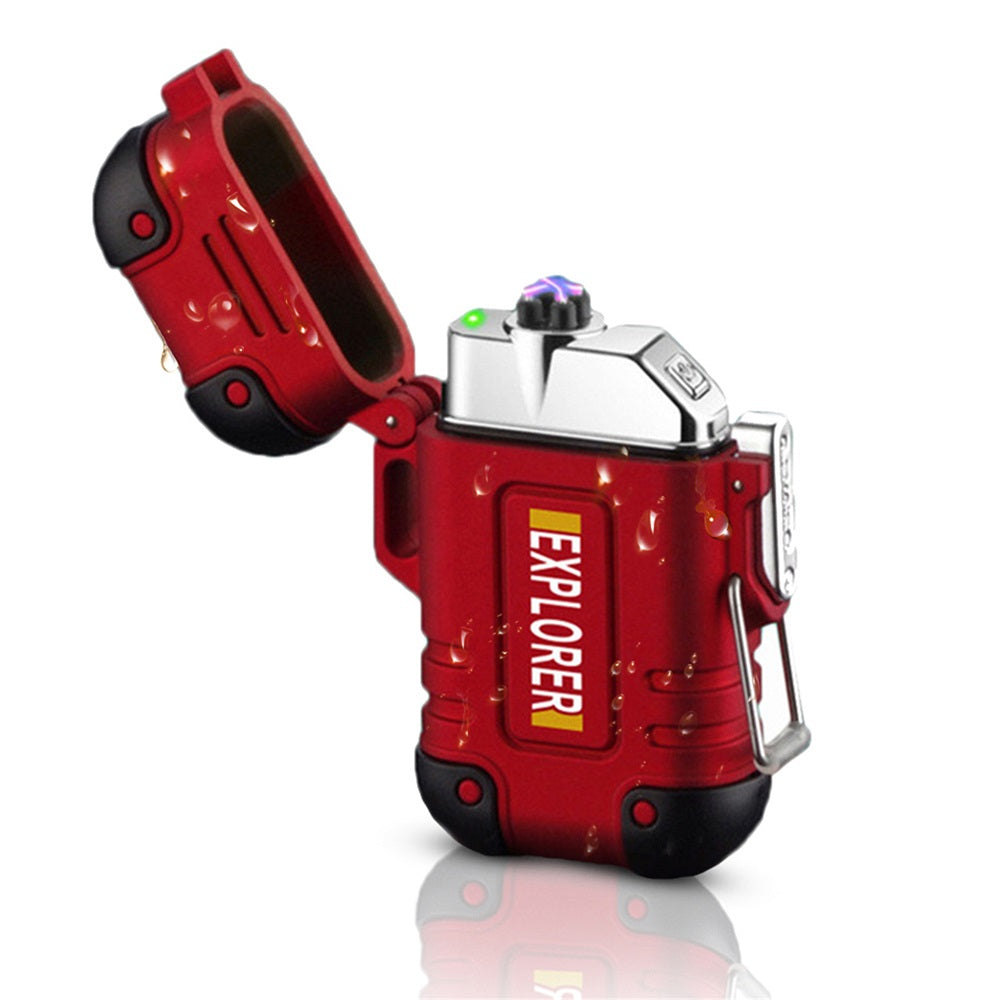Plasma Lighter with Double Arc – Windproof and Waterproof Design