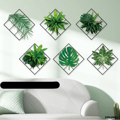 50% Discount | 3D Green Plant Wall Stickers