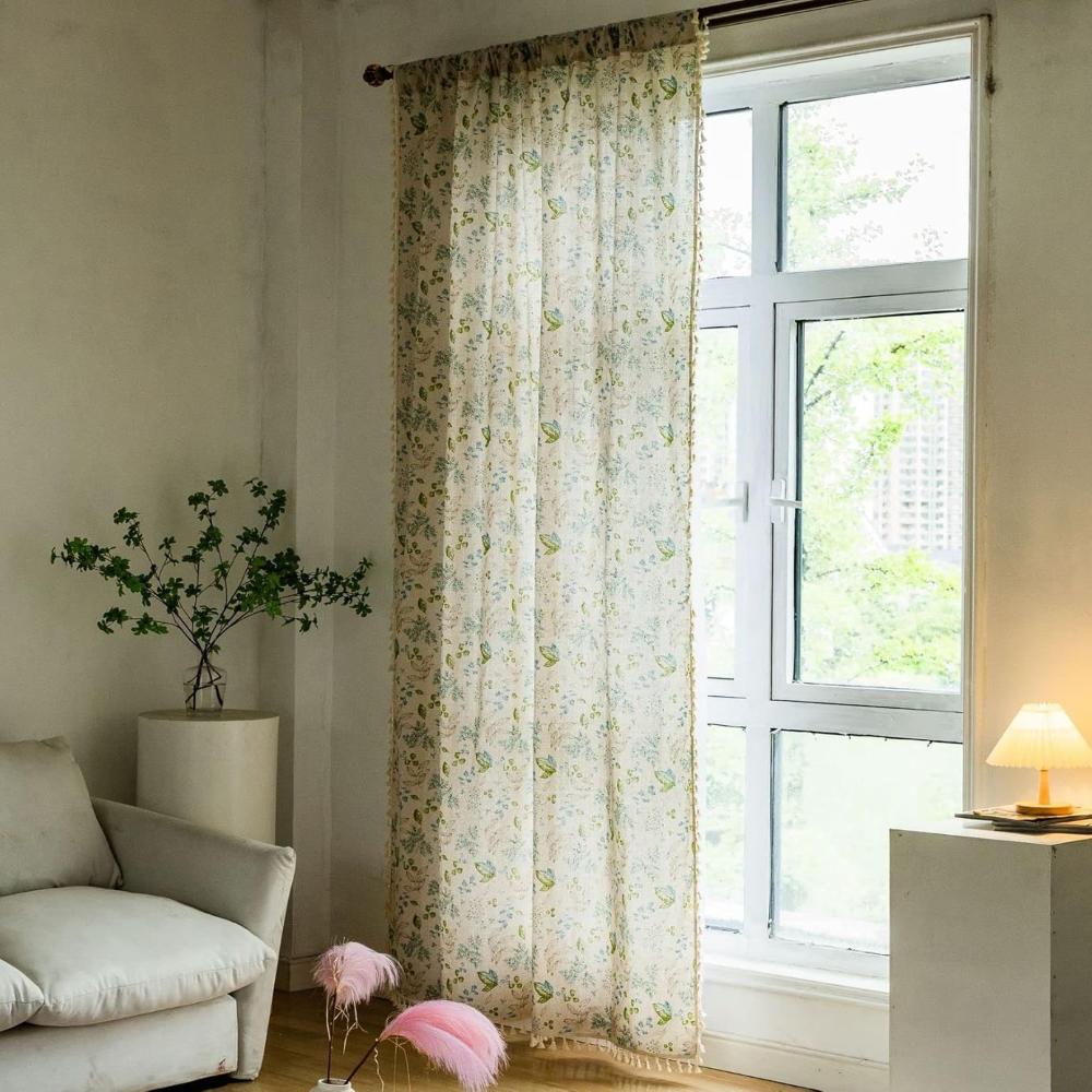 Bohemian Dream Sheer Curtains for Stylish Spaces