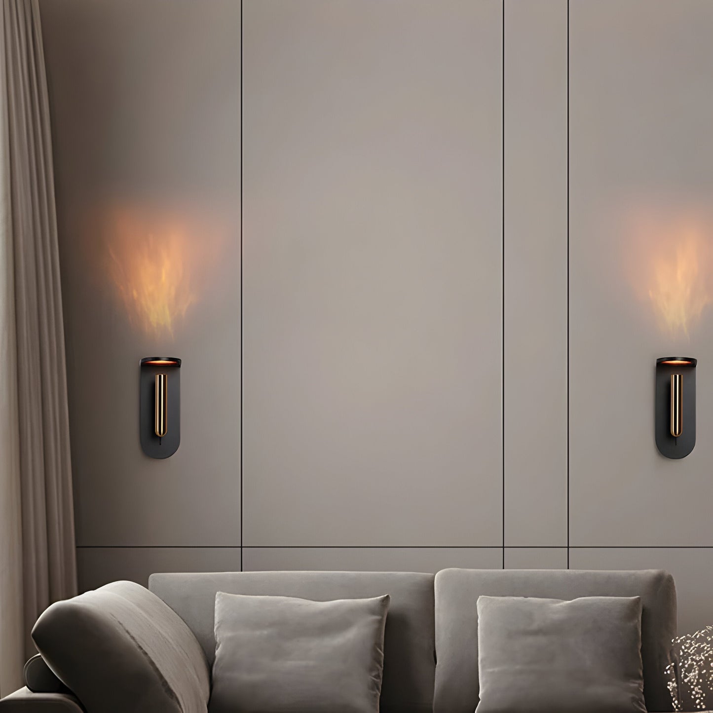 Versatile Scandinavian LED Wall Lamp with Cozy Glow