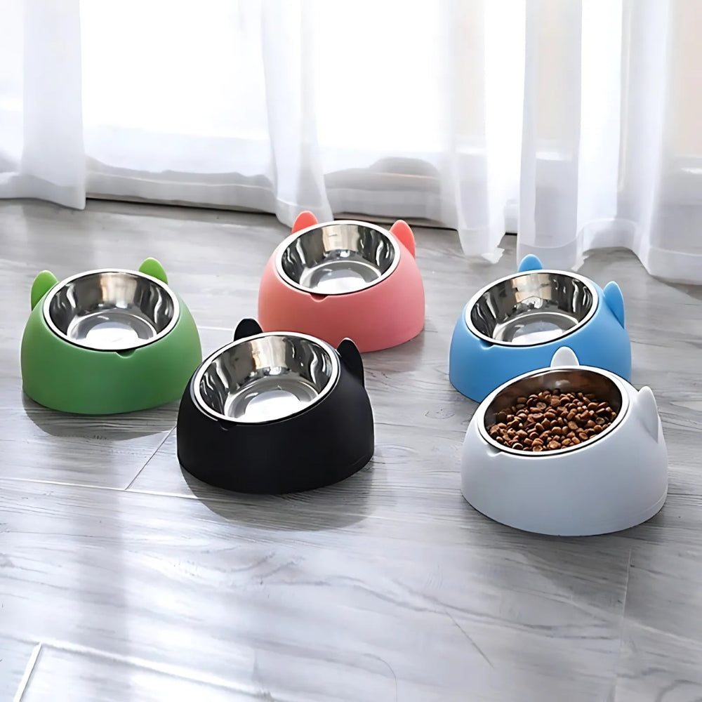 Elevated Comfort Cat Feeding Dish