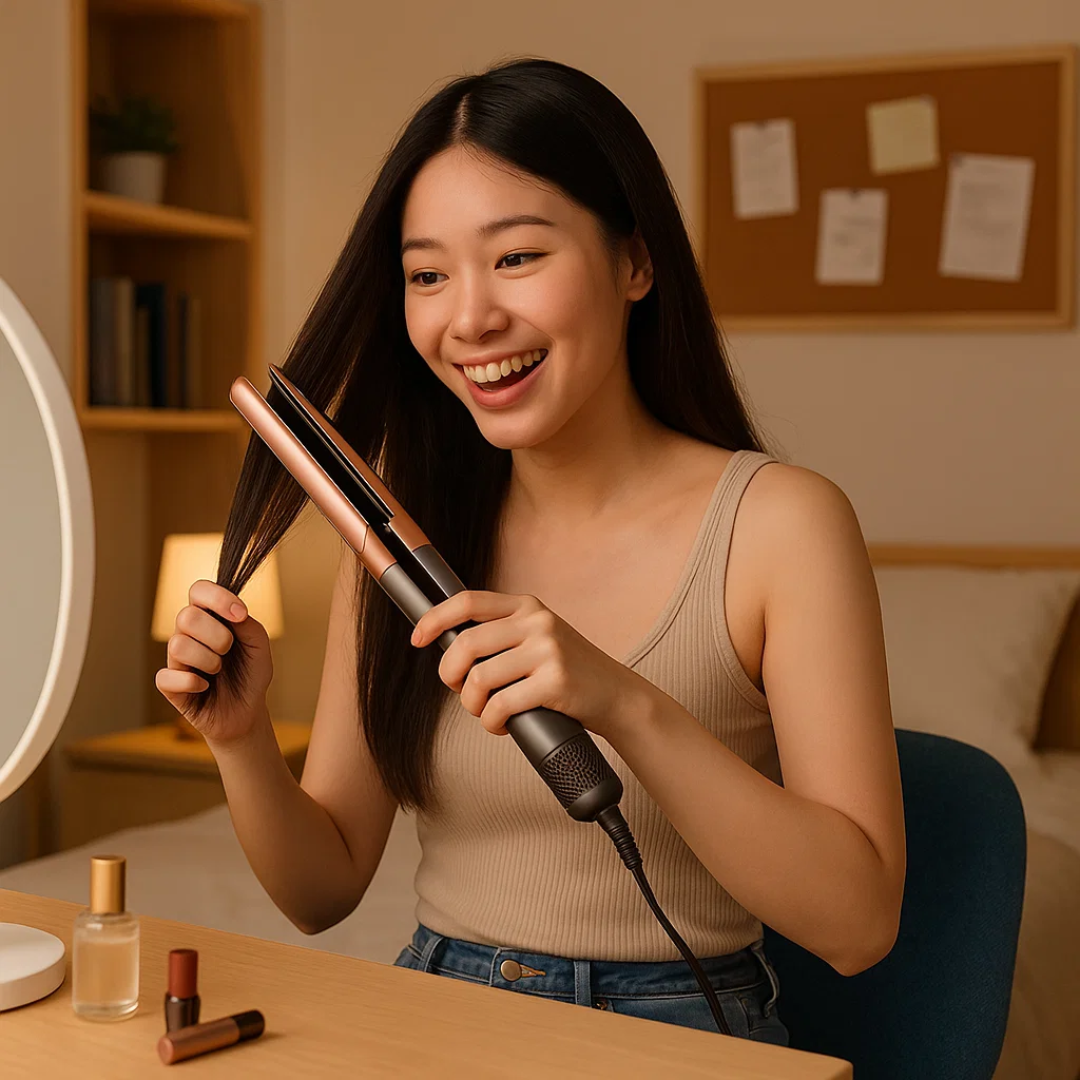 Hair Straightener and Dryer Combo