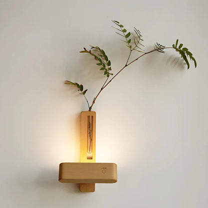Wall Lights with Decorative Vase and Rotatable Design