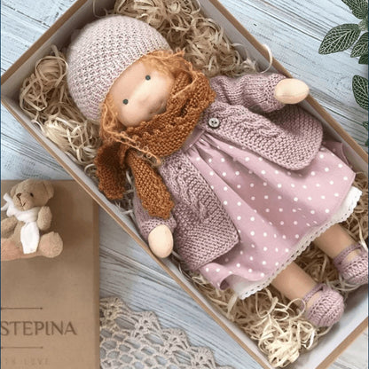 Creative Educational Toy - Handmade Cotton Doll for Kids