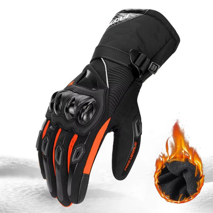 Heated Winter Gloves for Motorcycles - Waterproof Design