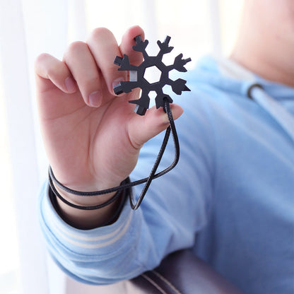 Multi-tool Snowflake Set with 18 Functions – Perfect Gift