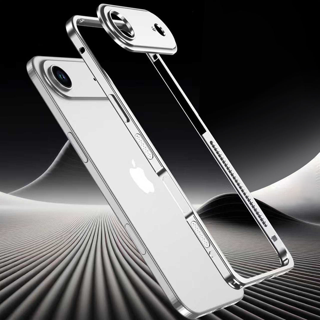 Sleek ProtectShield Metal Phone Case for Ultimate Safety
