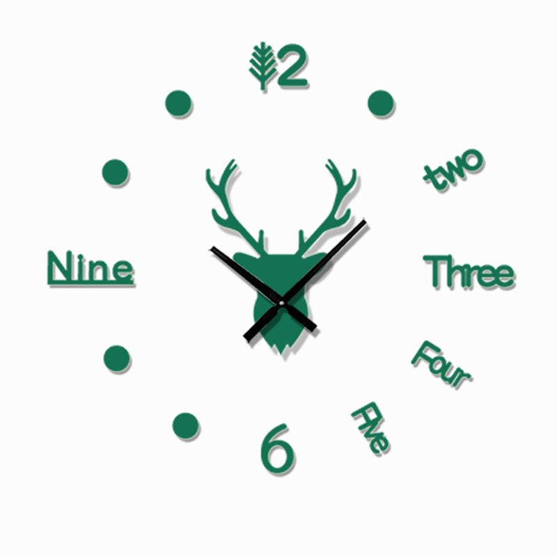 Stylish 3D Acrylic Wall Clock for Modern Homes