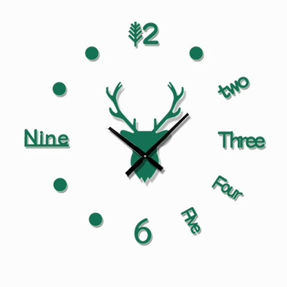 Stylish 3D Acrylic Wall Clock for Modern Homes