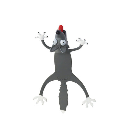 Vibrant 3D Animal Bookmarks for Engaging Reading