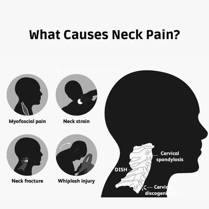 Adjustable Cervical Traction Device for Neck Pain Relief and Tension