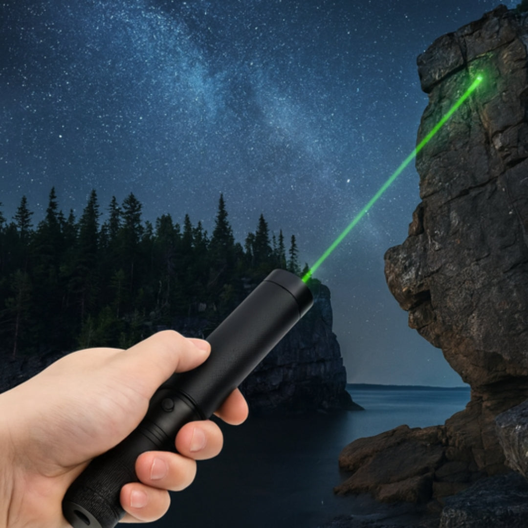 Rechargeable Outdoor Laser Lamp – High-Power Lighting Solution