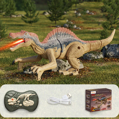 Remote-Controlled Dinosaur with Mist Spray Feature