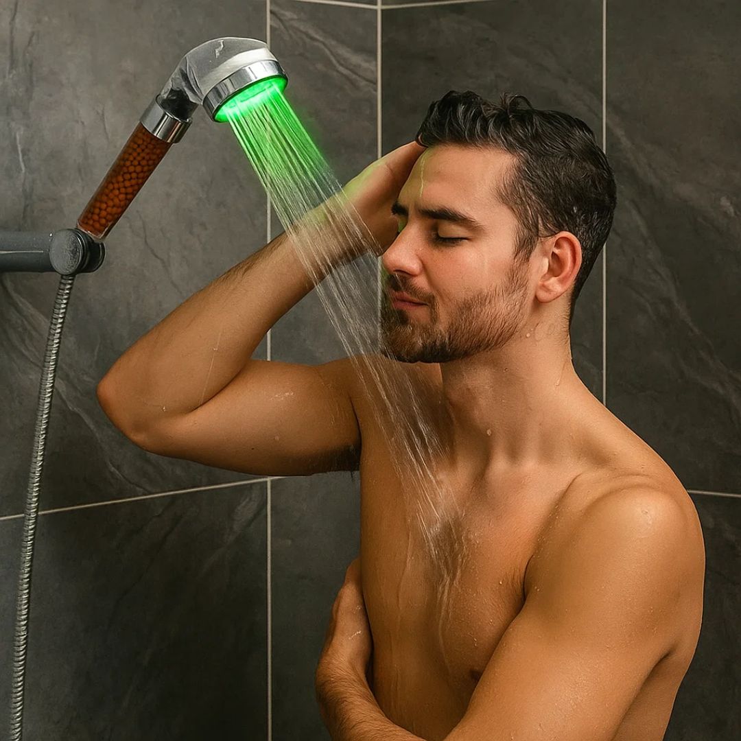 Handheld Shower Head with High Pressure – AquaBoost Spray for Low Pressure