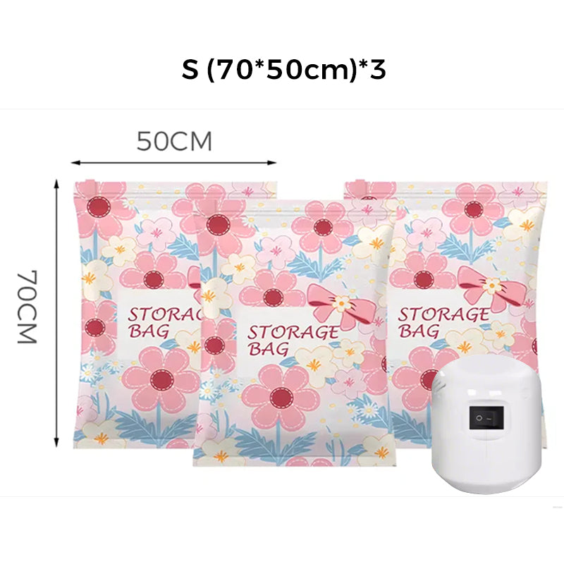 SpaceSaver Vacuum Storage Bags for Clothes & Bedding | Airtight, Reusable & Compact for Home & Travel
