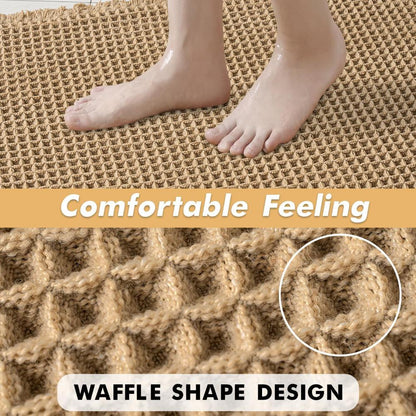 Plush Absorbent Bath Mat for a Cozy Bathroom Retreat