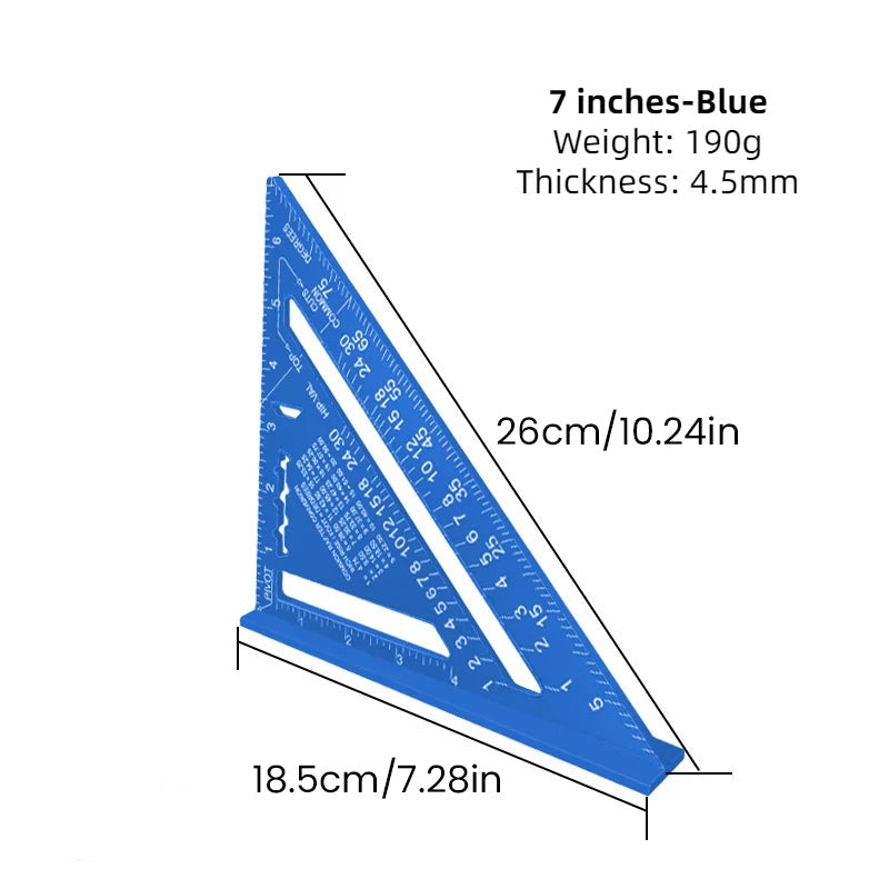 Woodworking Tools Made from Aluminum Alloy
