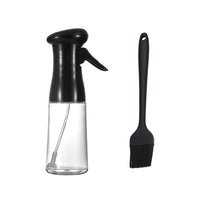 Black Oil Spray Bottle+Oil Brush