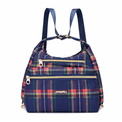 Versatile Bag with Double Zippers – Backpack, Handbag, Crossbody