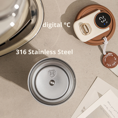 Smart Temperature LED Water Bottle - Stay Hydrated, Stay Informed
