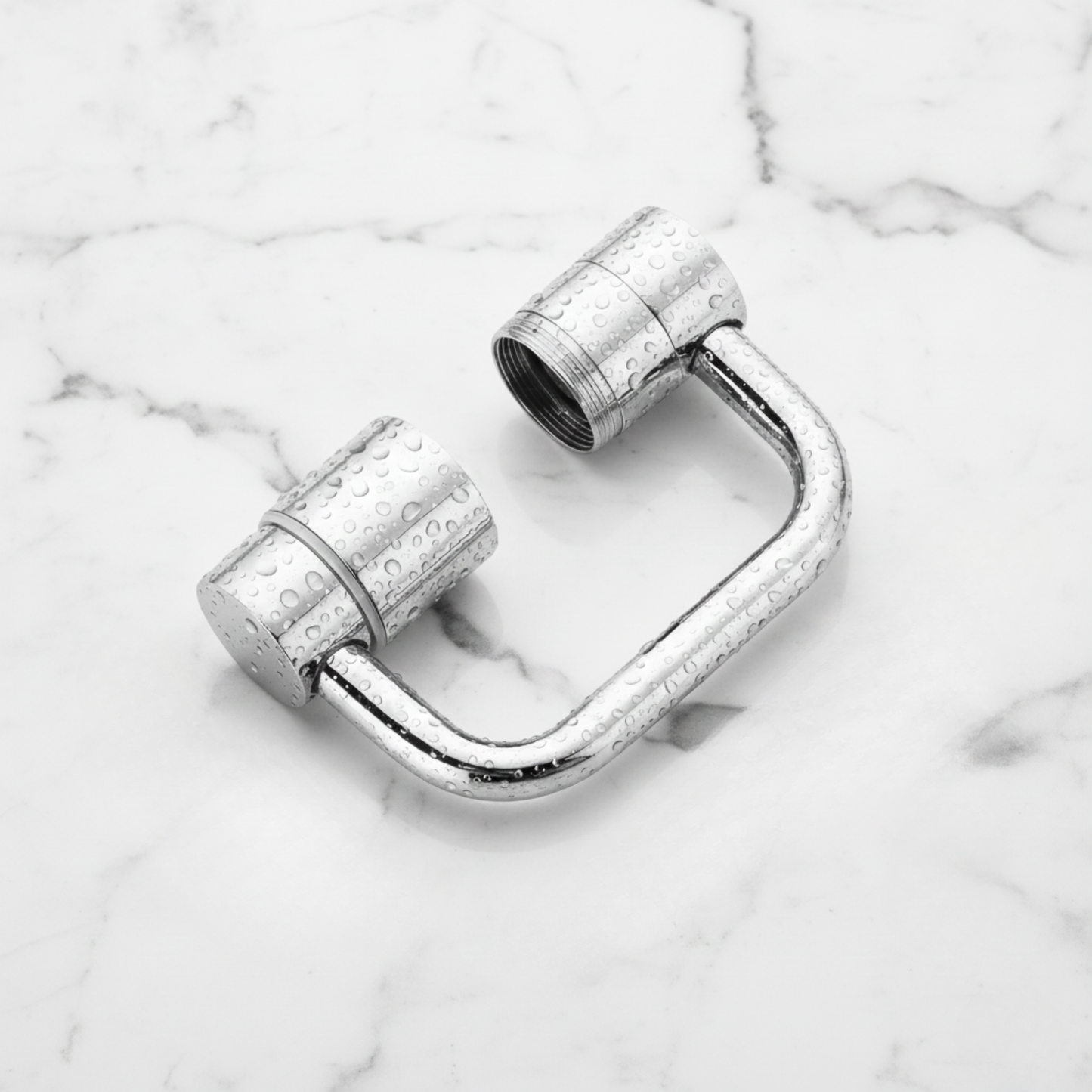 360° Swivel Faucet Attachment for Kitchen Sink – AquaFlex | Dual Spray Modes, No Splash