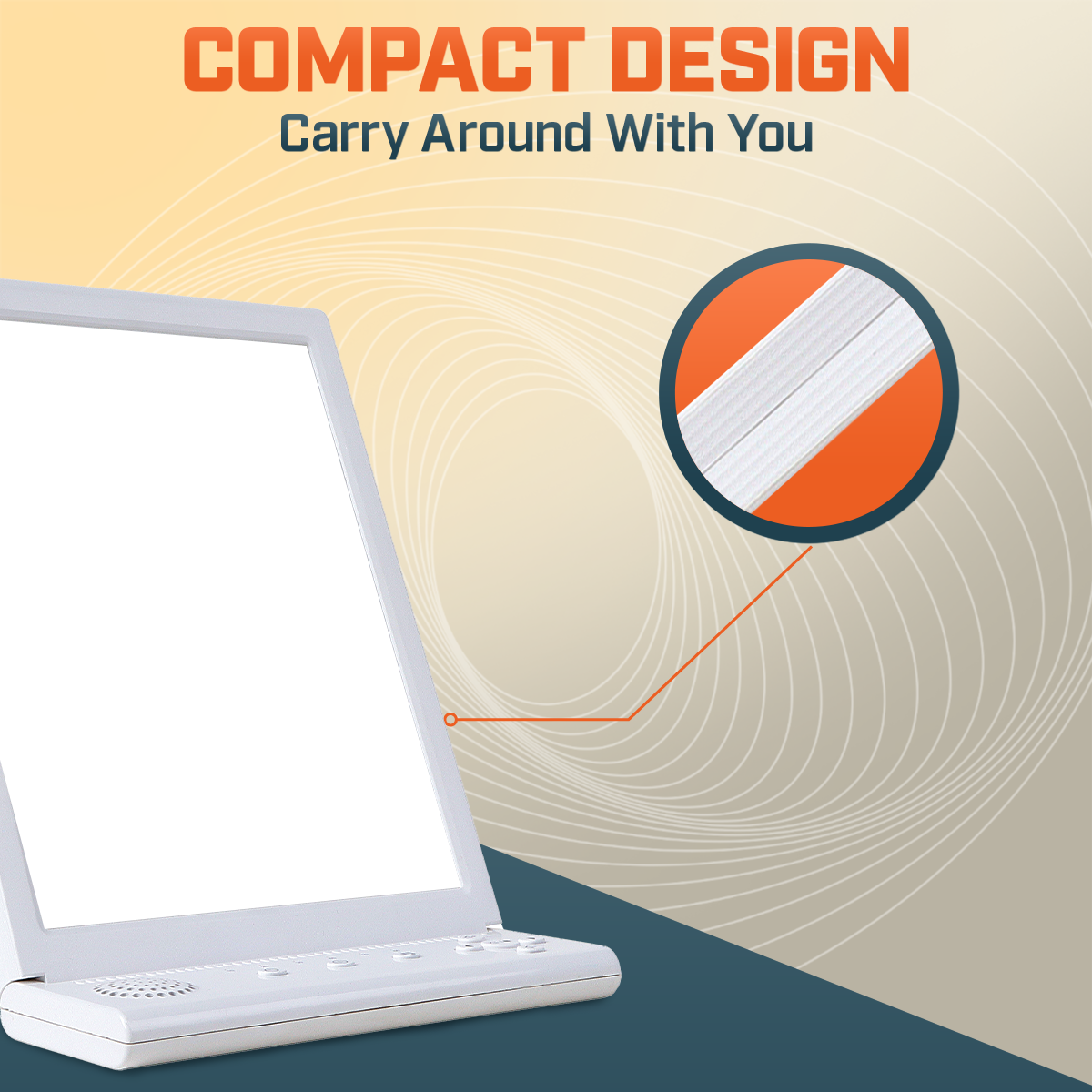 BrightWave Therapy Lamp for Daily Energy Boost