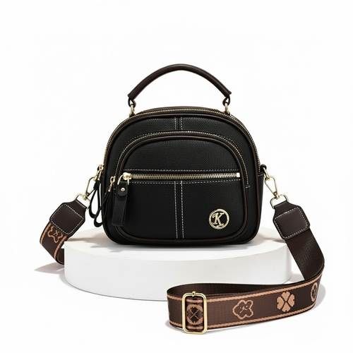 Multi-Pocket Crossbody Bag | Compact & Organized Design