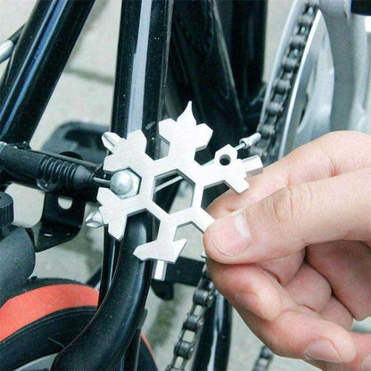 Multi-tool Snowflake Set with 18 Functions – Perfect Gift
