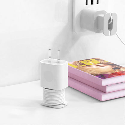 Dual Function Silicone Charger Shield and Organizer