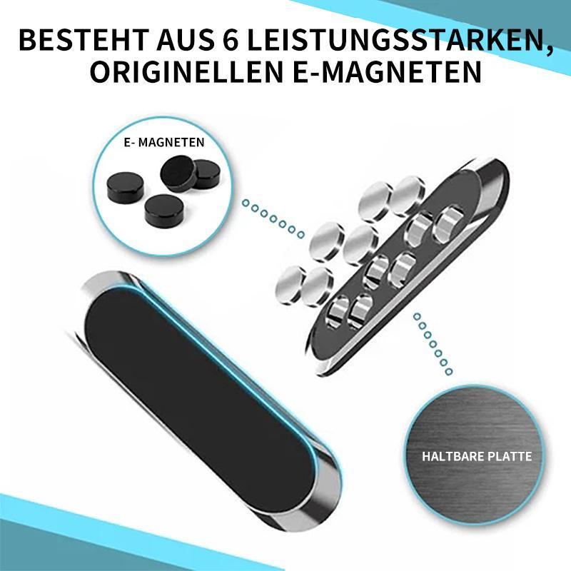 Compact 360-Degree Rotatable Magnetic Phone Holder - Strong Adhesive