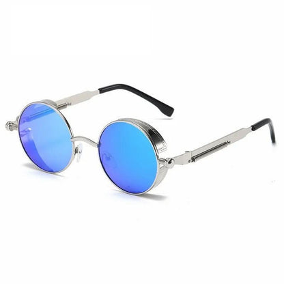 Classic Retro Round Sunglasses with UV400 Protection