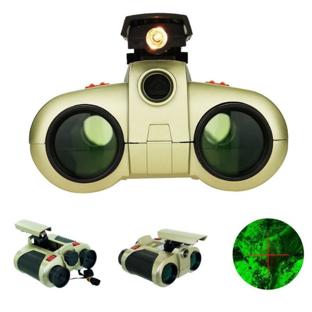 Children's Binoculars with Red Light for Night Vision