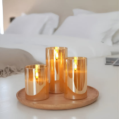 LED Candle with Timer and Remote Control - 3D Effect, Flameless